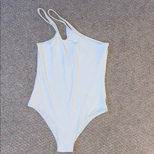 one shoulder one piece